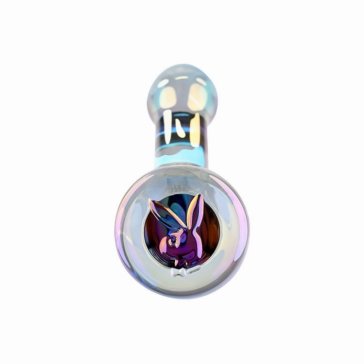 Playboy Pleasure Jewels King Multi Play Glass Dildo