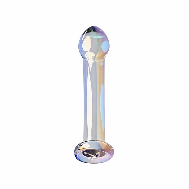 Playboy Pleasure Jewels King Multi Play Glass Dildo