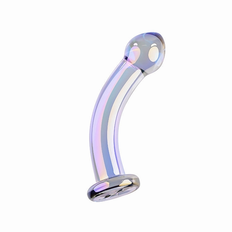 Playboy Pleasure Jewels King Multi Play Glass Dildo