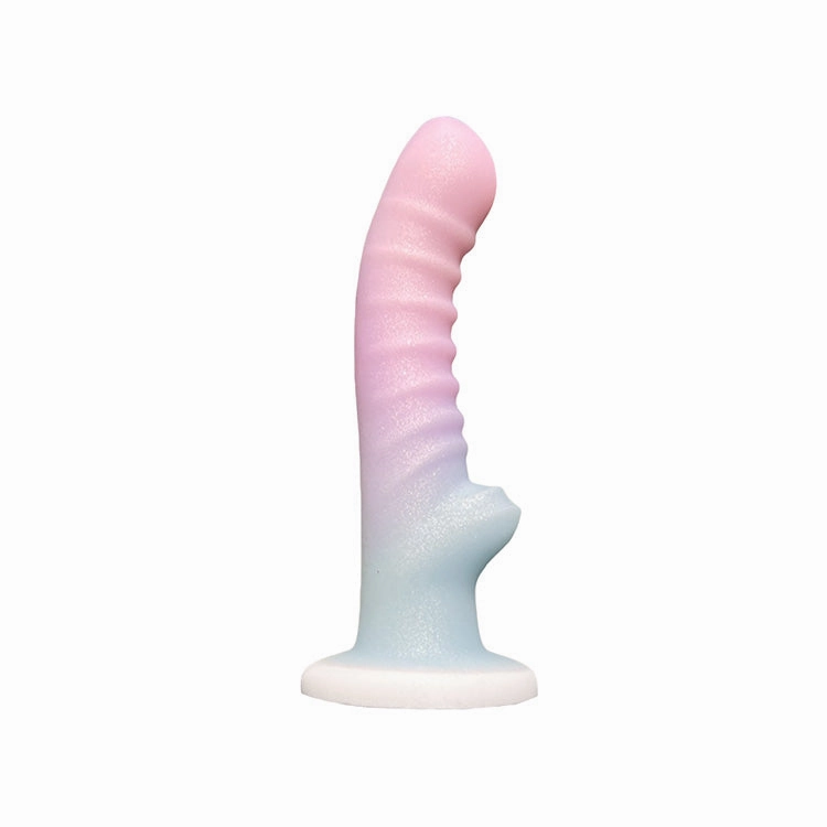 Powder Puff Cotton Candy Dildo 6.5in