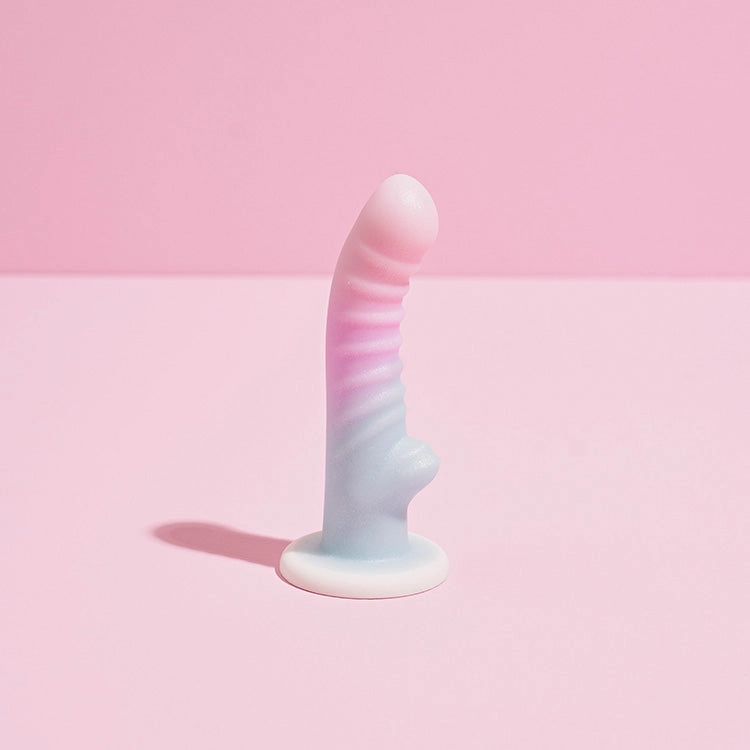 Powder Puff Cotton Candy Dildo 6.5in