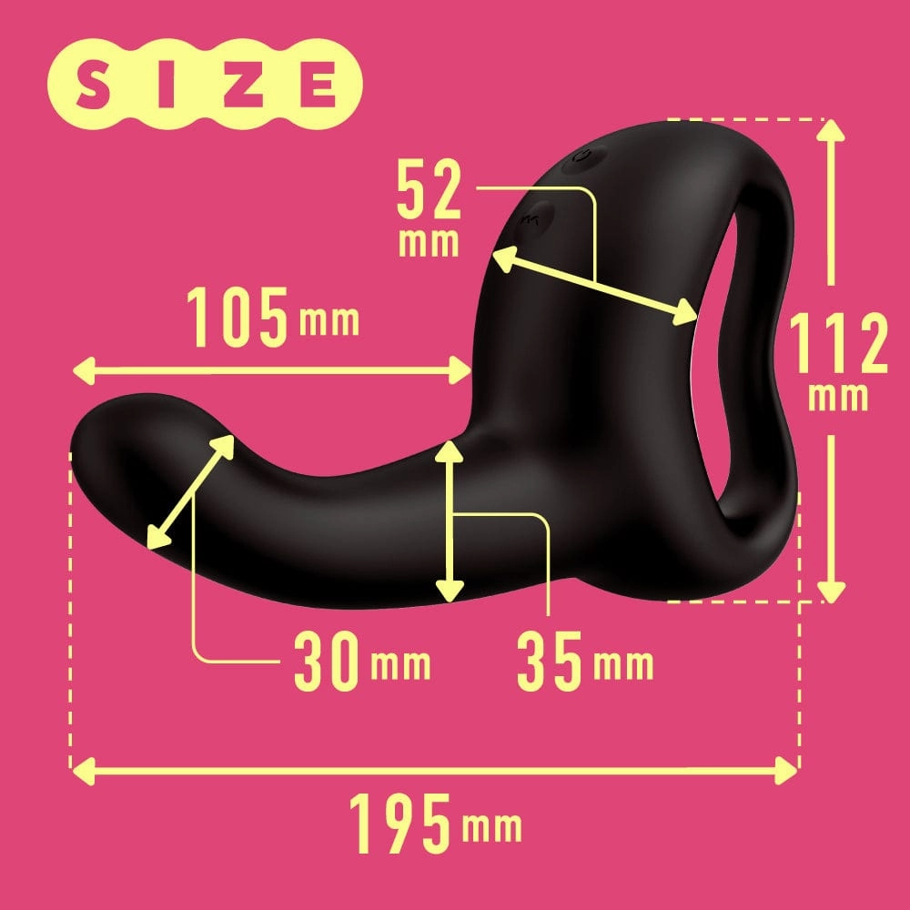 PPP - Jupo Jupo Machine G Spot Dildo 7.6"