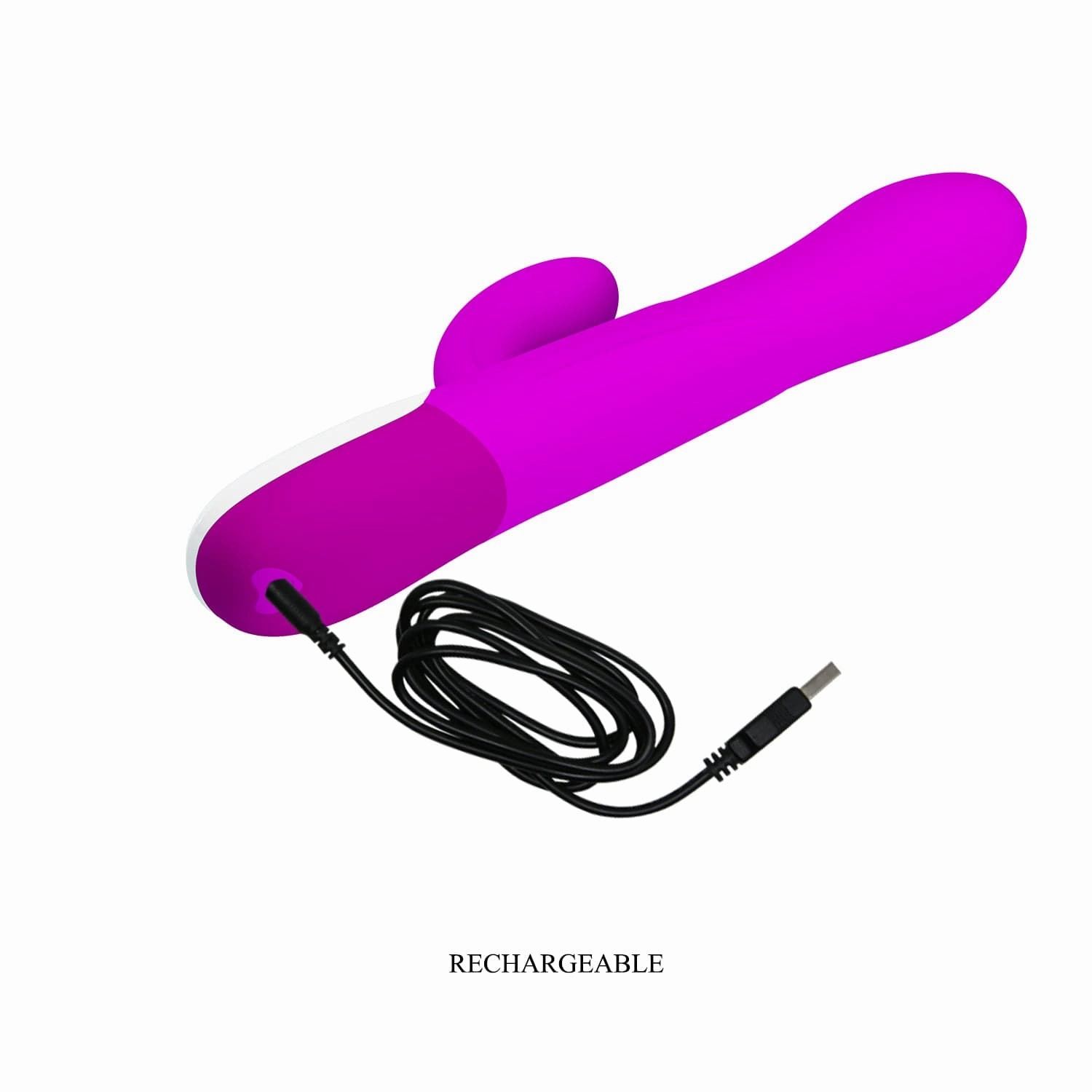 Pretty Love - Douglas Inflatable Rabbit Vibrator (Purple)