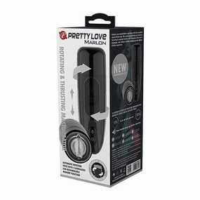 Pretty Love - Marlon Thrusting Rotating Masturbator (Black)