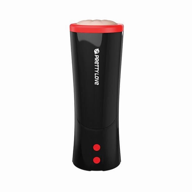 Pretty Love - Ozzy Automatic Thrusting Male Masturbator (Black)