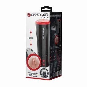 Pretty Love - Ozzy Automatic Thrusting Male Masturbator (Black)
