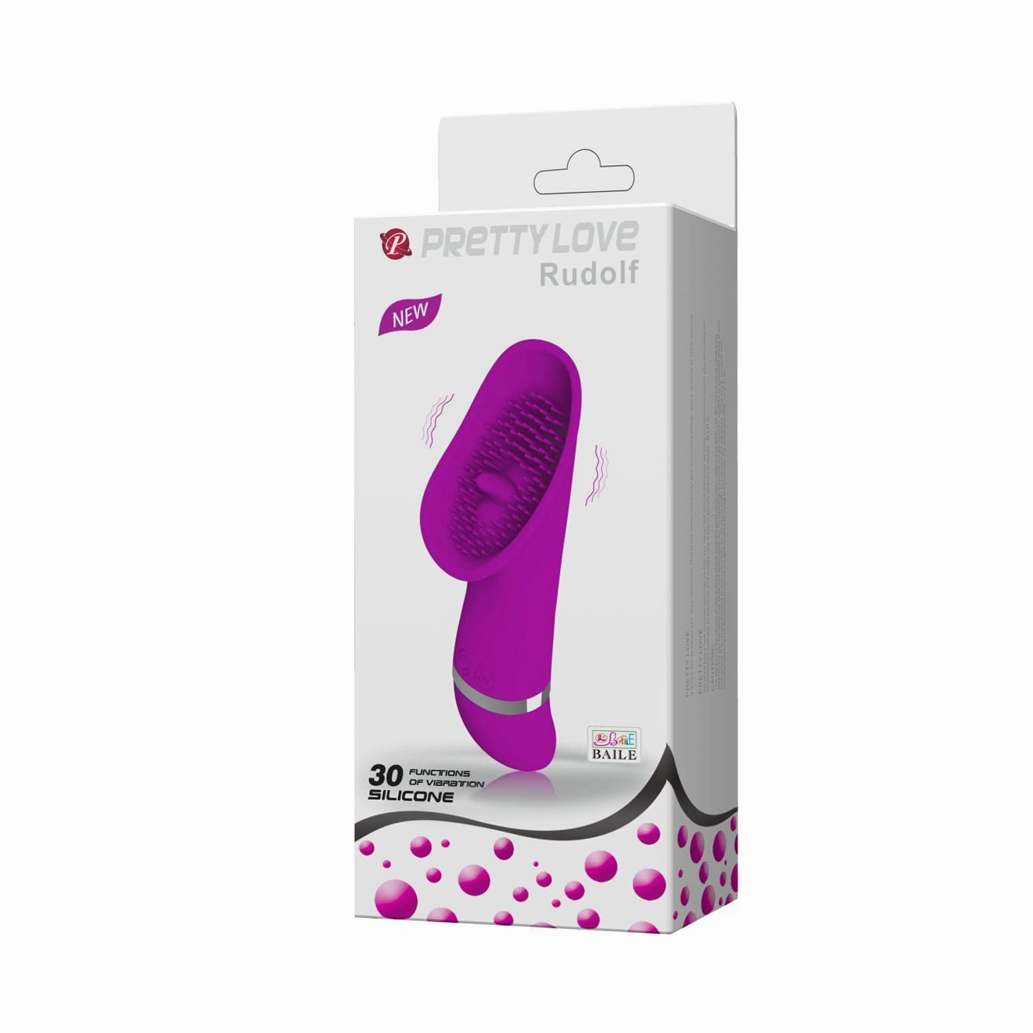 Pretty Love - Rudolf Licker 30 Function Clit Massager (Pink)