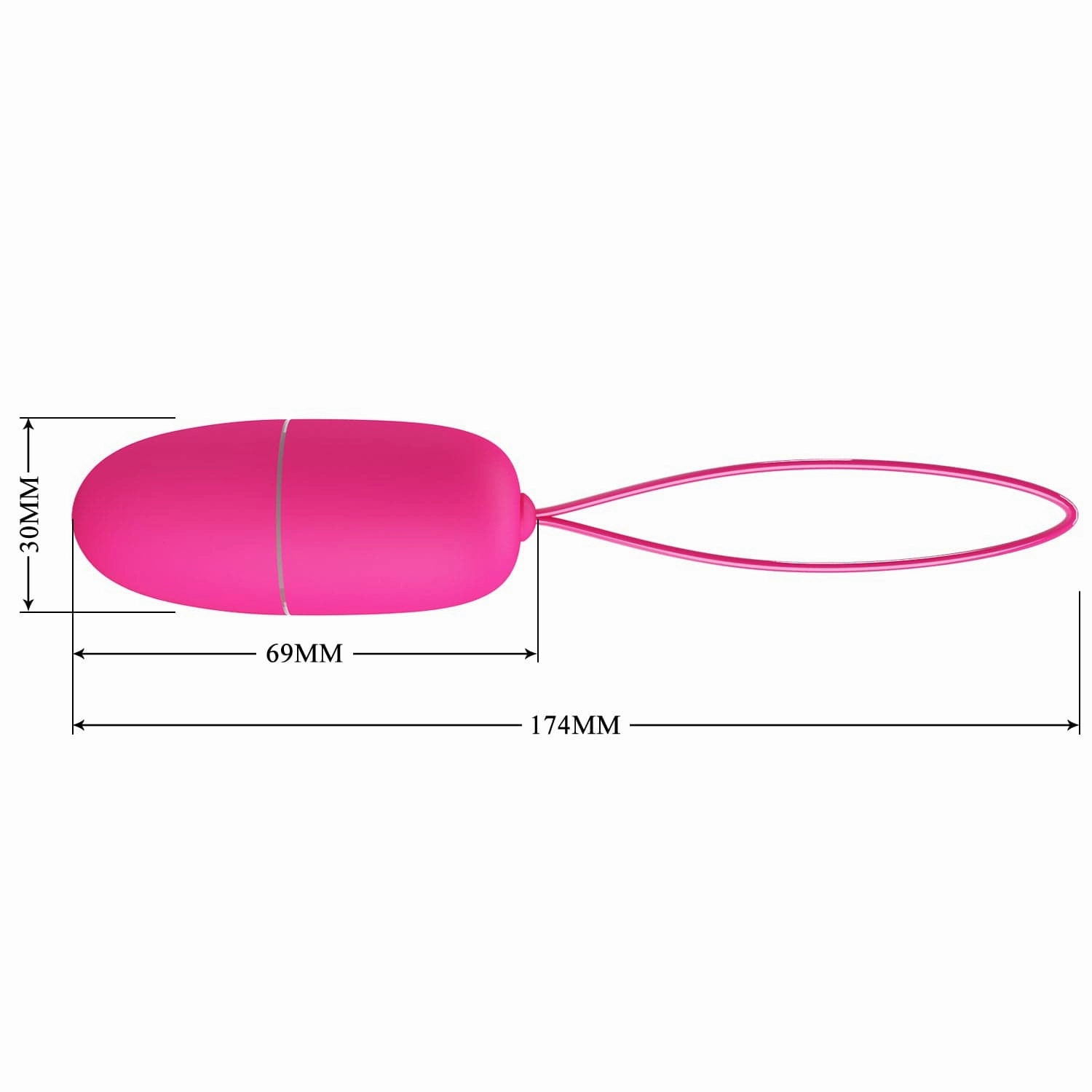 Pretty Love - Selkie Remote Control Egg Massager Vibrator