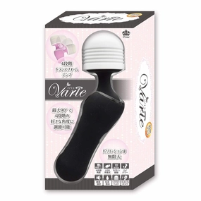 Prime - Varie Angled Wand Massager (Black)