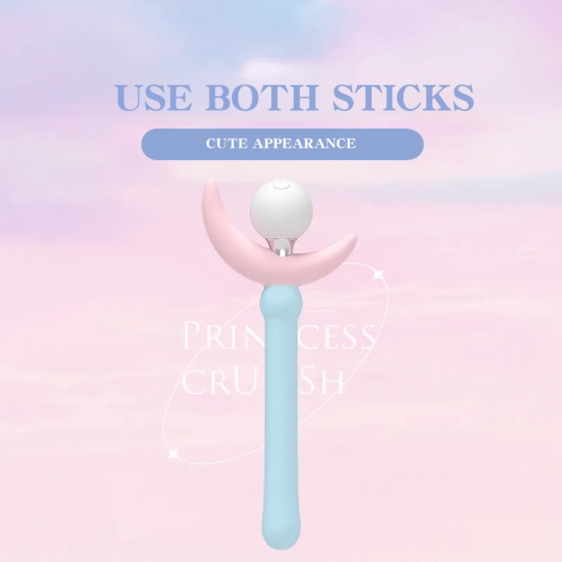 Princess and Rose Truncheon Vibrator Detachable Adult Toys