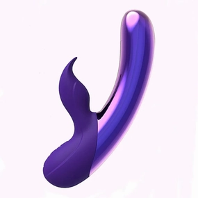 Purple LED Flashing Rabbit Vibrator