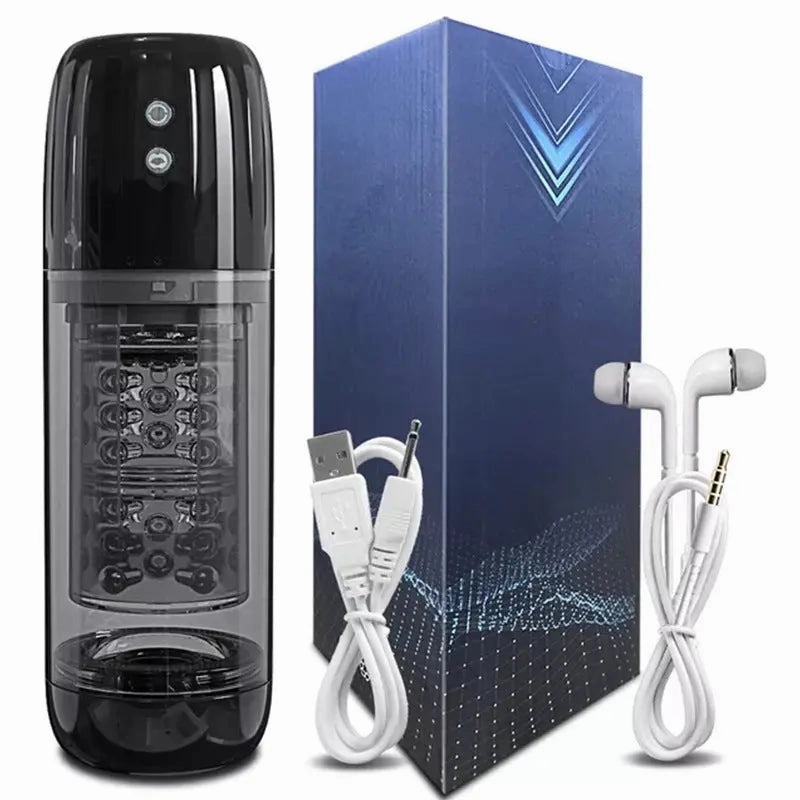 Quusvik 7-Frequency Suction & Rotation Male Masturbator Cup