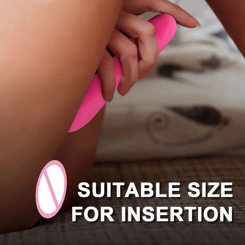 Quusvik - Vibrator Silicone Dildo Waterproof Vibrators for Women