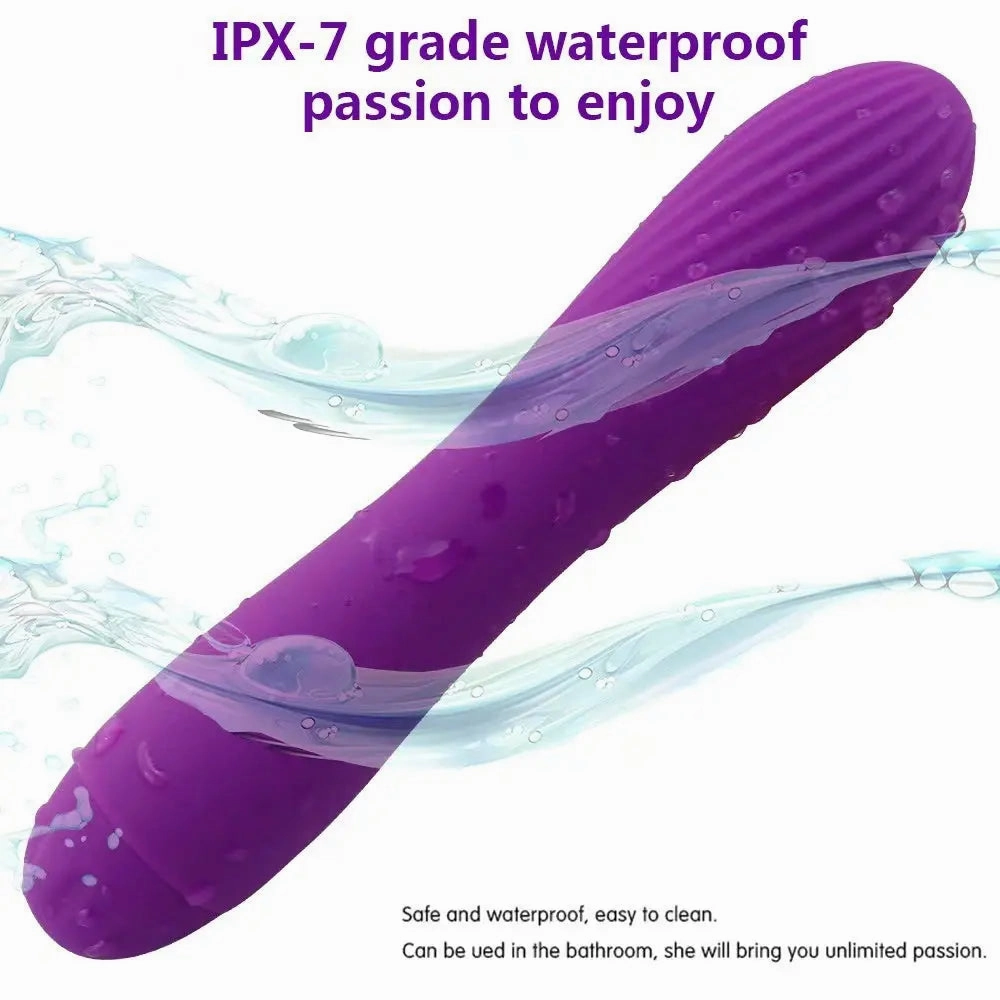 Quusvik - Vibrator Silicone Dildo Waterproof Vibrators for Women