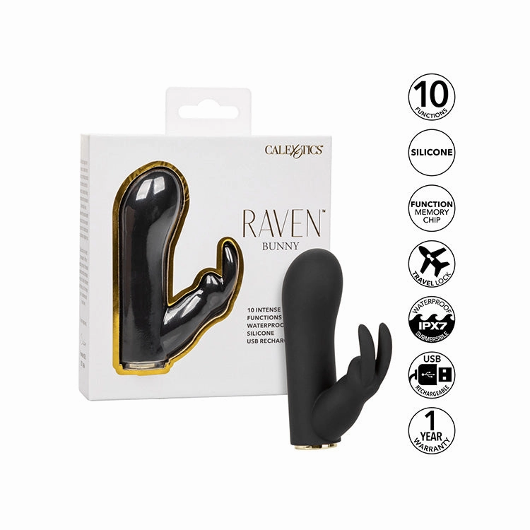 Raven Bunny Mini Rabbit Vibrator