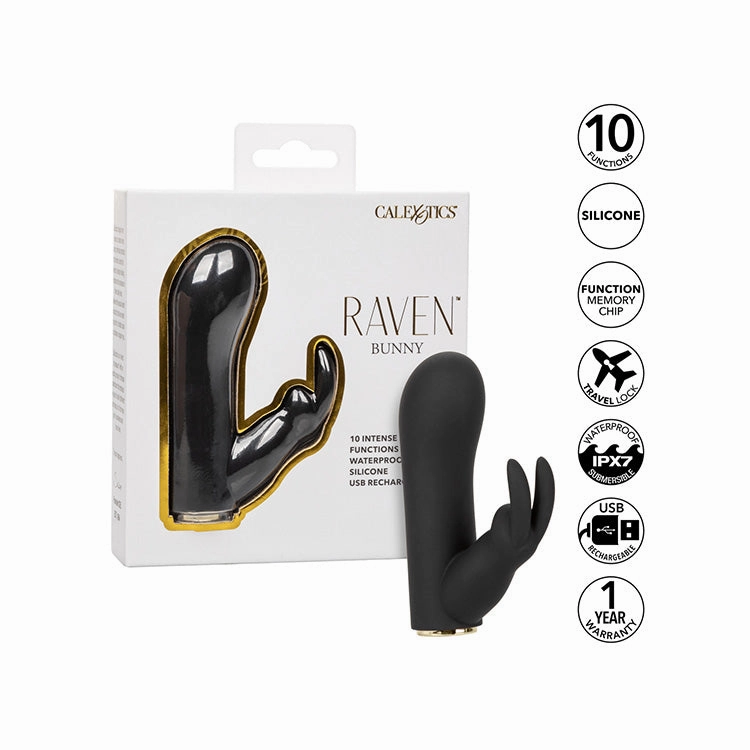 Raven Bunny Mini Rabbit Vibrator