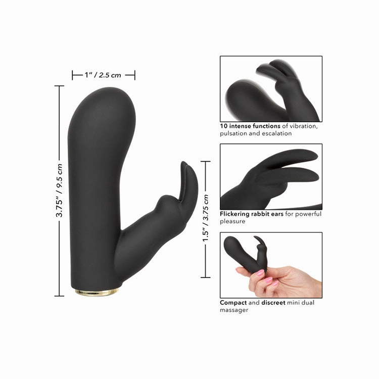 Raven Bunny Mini Rabbit Vibrator