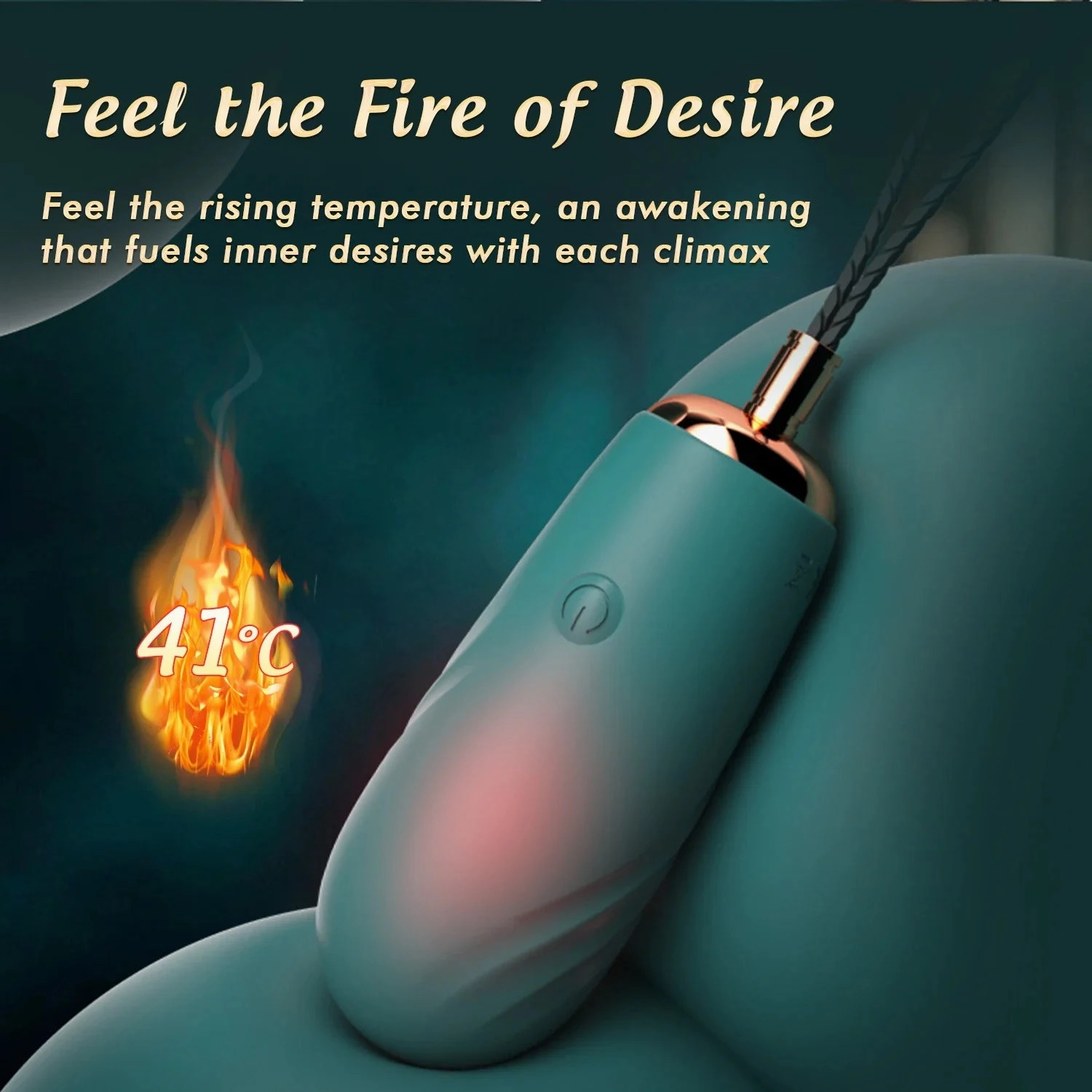 Remote Control Heating Bullet Vibrator