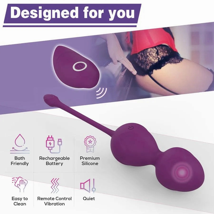 Remote Control Vaginal Balls Combo Set