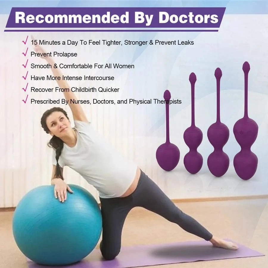 Remote Control Vaginal Balls Combo Set