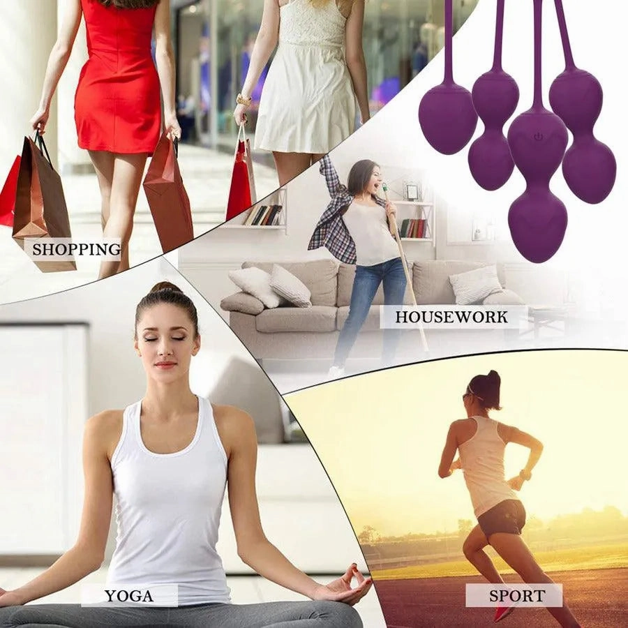 Remote Control Vaginal Balls Combo Set