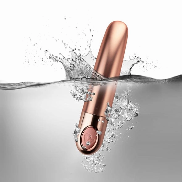 Rocksoff - Ellipse Sensual Harmony Bullet Vibrator (Metallic Dusk Pink)