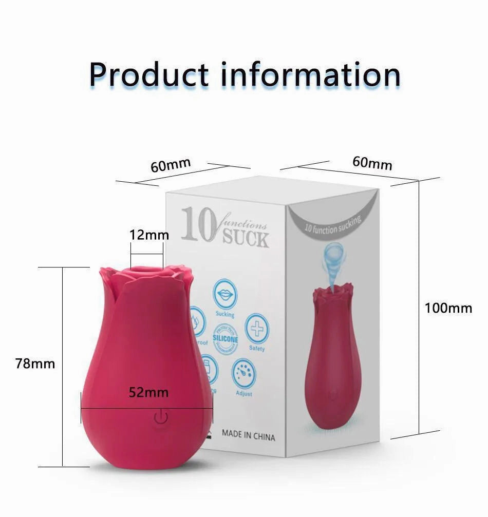 Rose Clit Sucker Sex Toy for Women