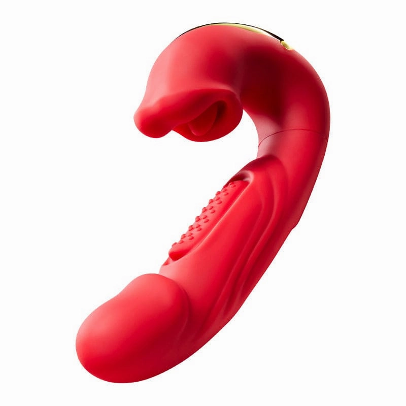 Rose Muncher Mouth Biting Tapping Ultimate Pleasure G Spot Vibrator