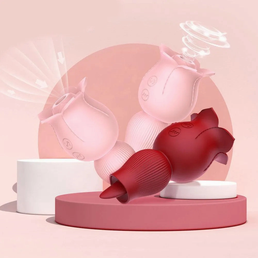 Rose Tongue Vibrator for Women