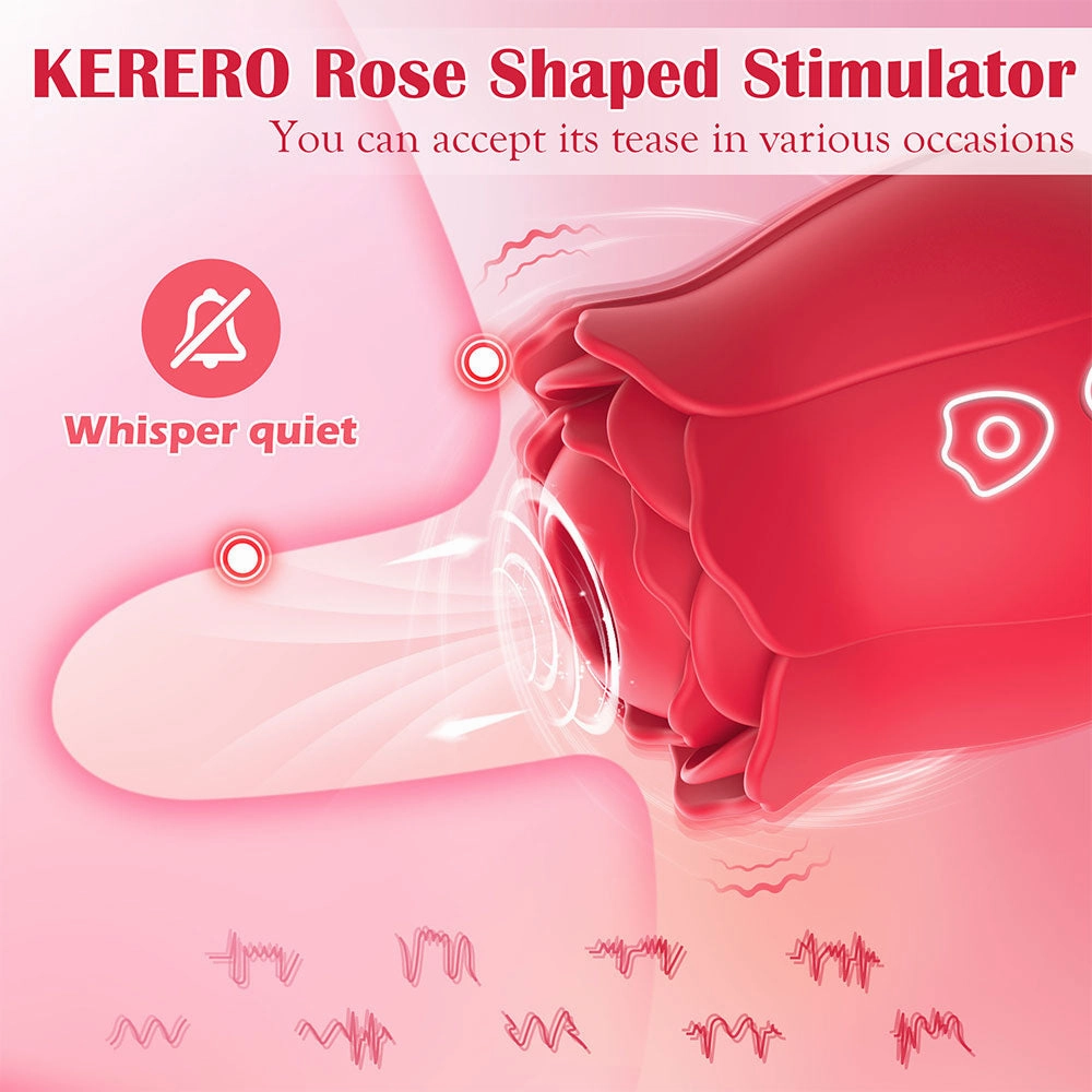 Rose Toy with 9 Tapping Modes