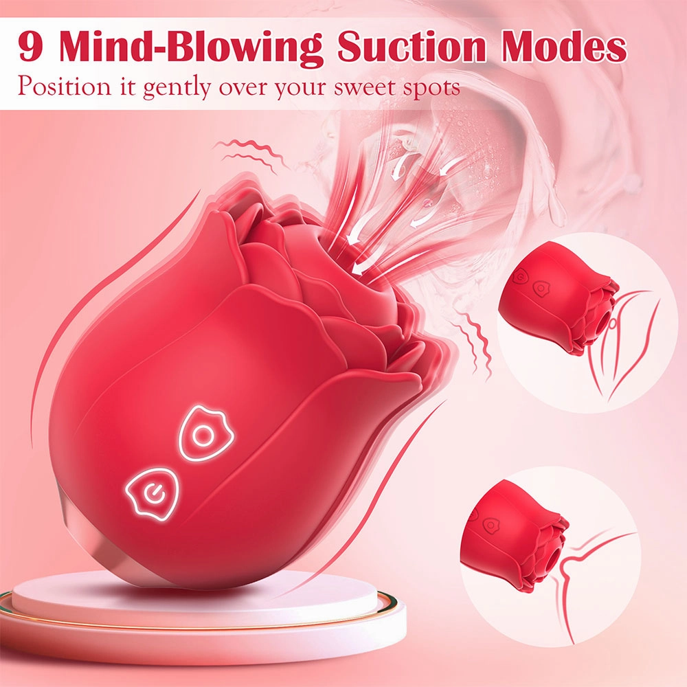 Rose Toy with 9 Tapping Modes
