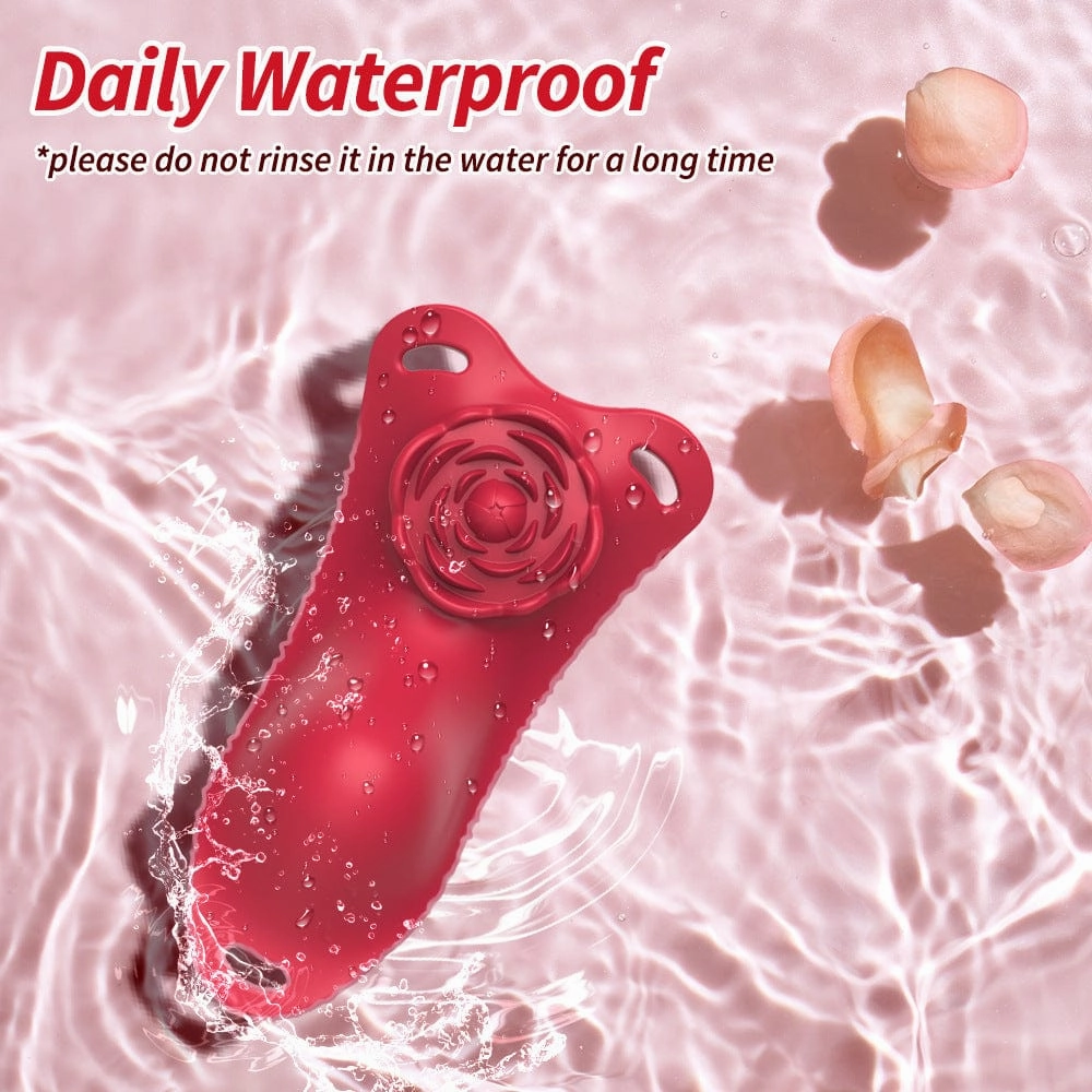 Rose Wearalbe Clitoral Massage Vibrator with Panty & Remote Control