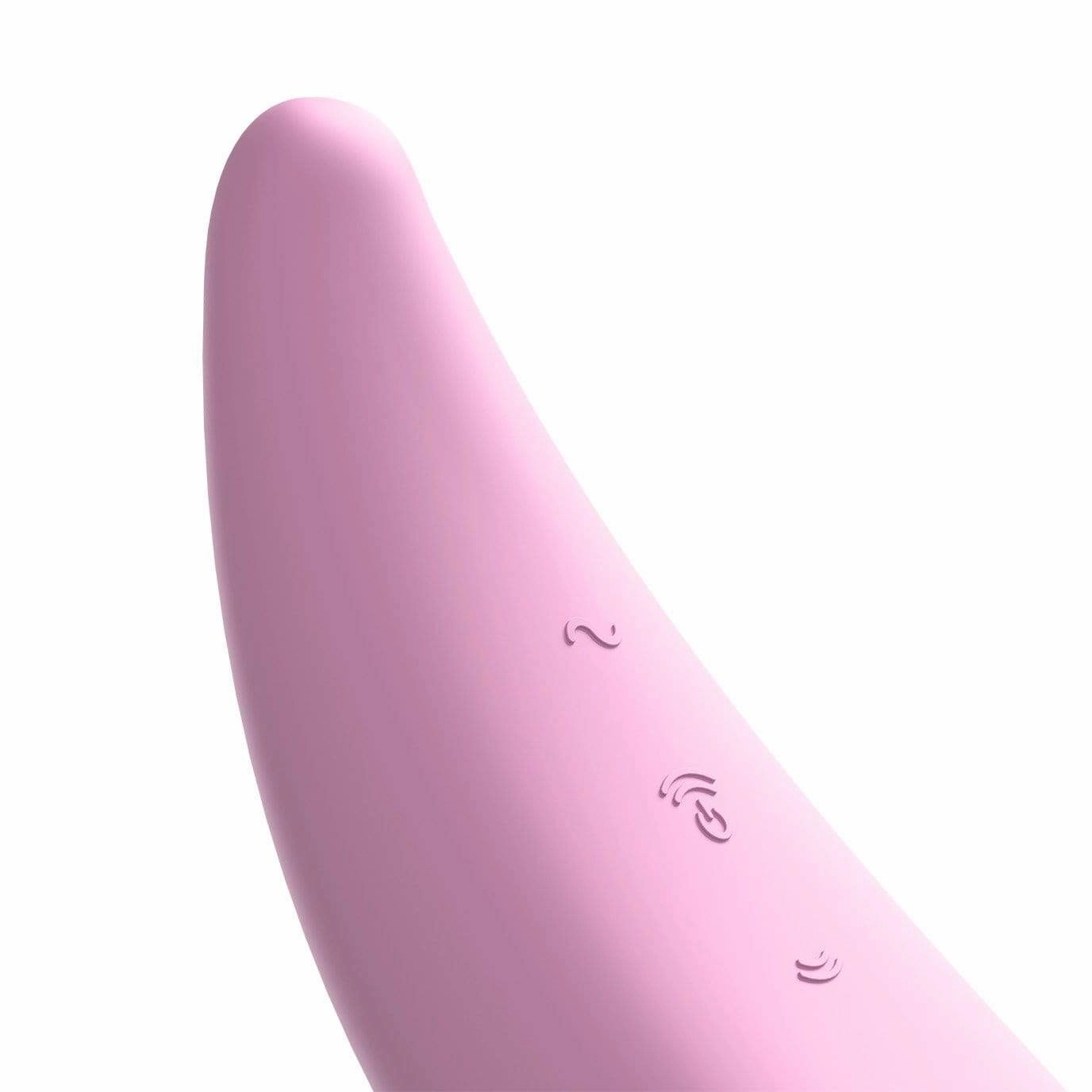 Satisfyer - Curvy 3  App-Controlled Clitoral Air Stimulator Vibrator (Pink)