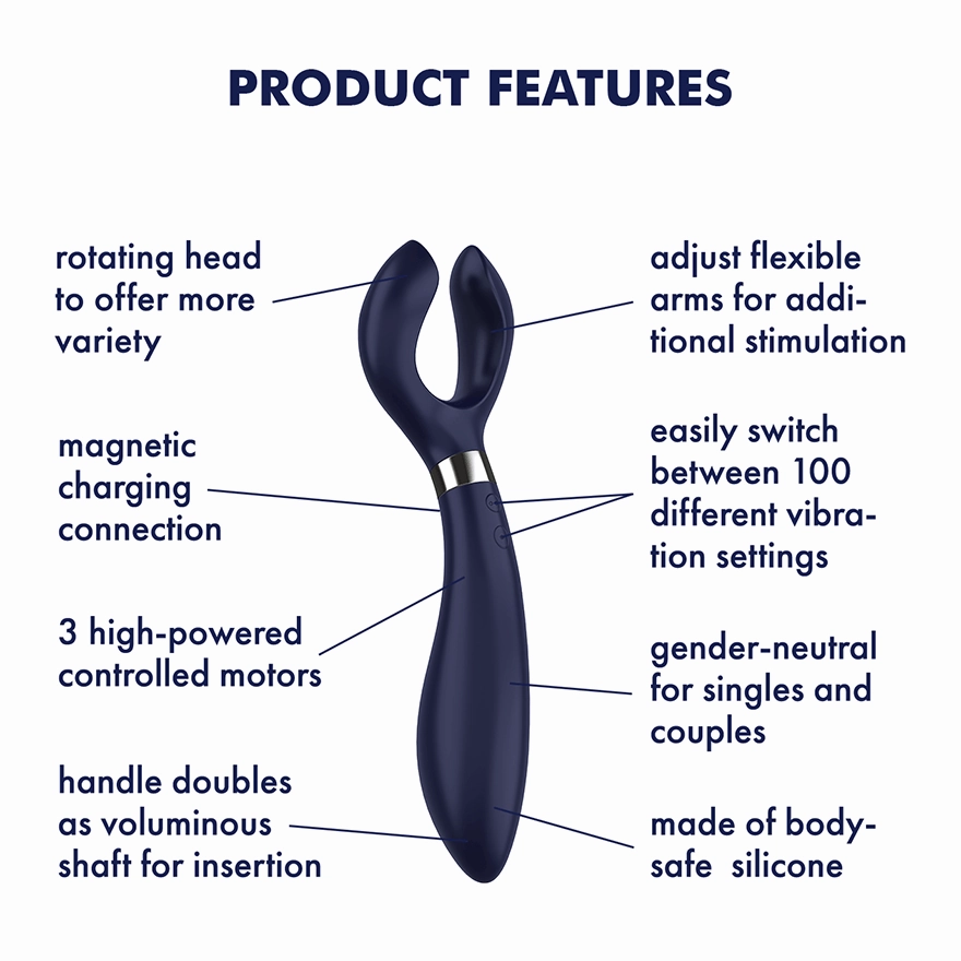 Satisfyer - Endless Fun Versatile Vibrator Massager
