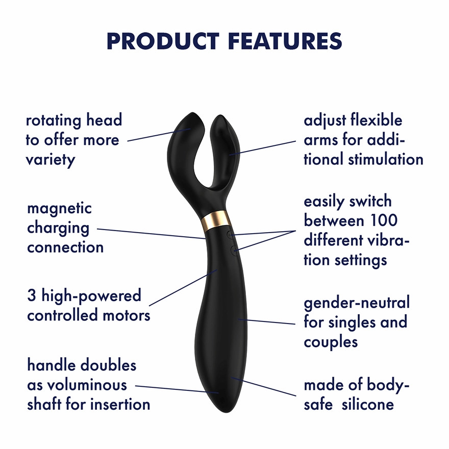 Satisfyer - Endless Fun Versatile Vibrator Massager