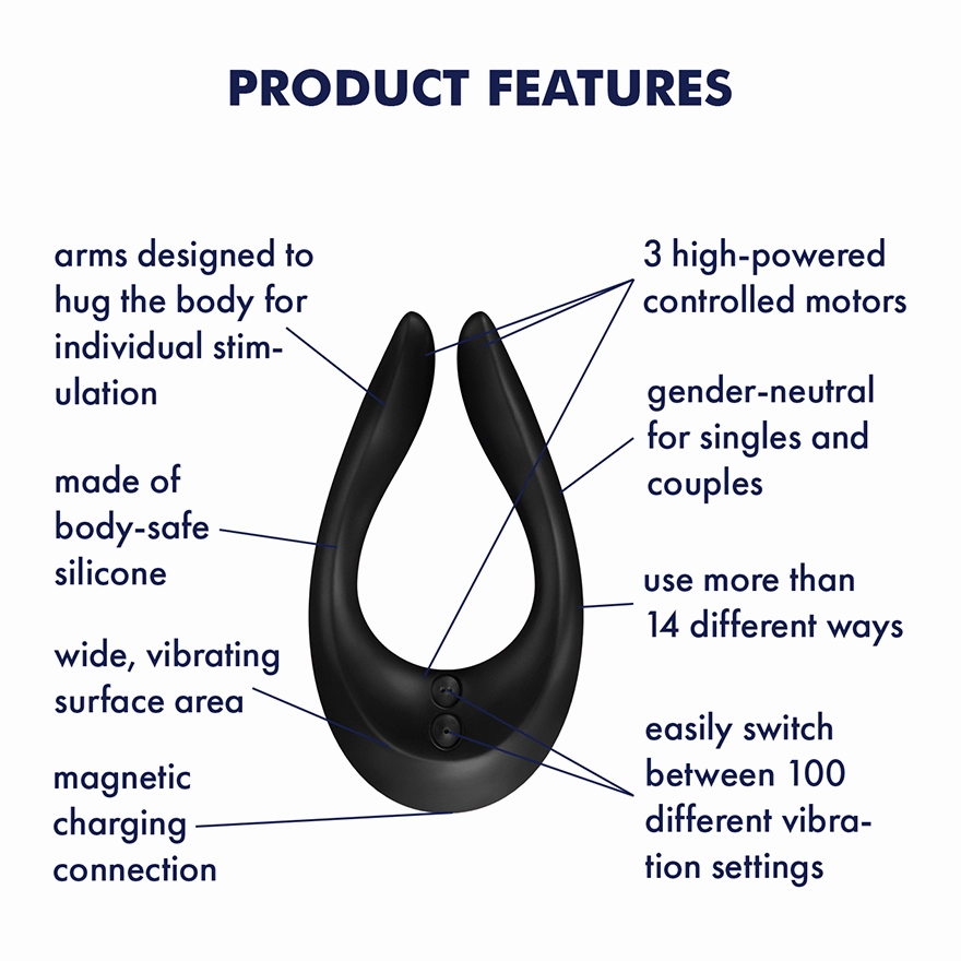 Satisfyer - Endless Joy Partner Multifun 2 Couples Vibrator