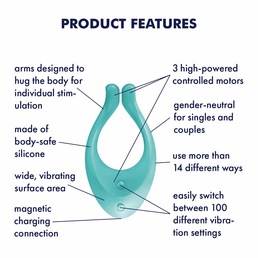 Satisfyer - Endless Love Partner Multifun 1 Couples Vibrator