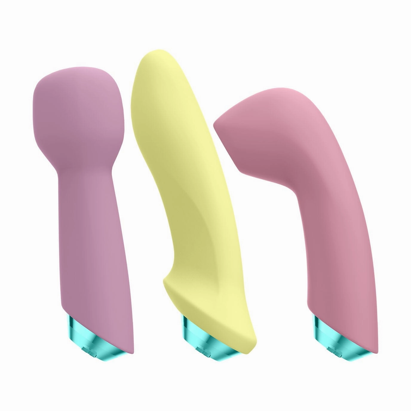 Satisfyer - Fabulous Four Clitoral Air Pulse Vibrator Set (Multi Colour)
