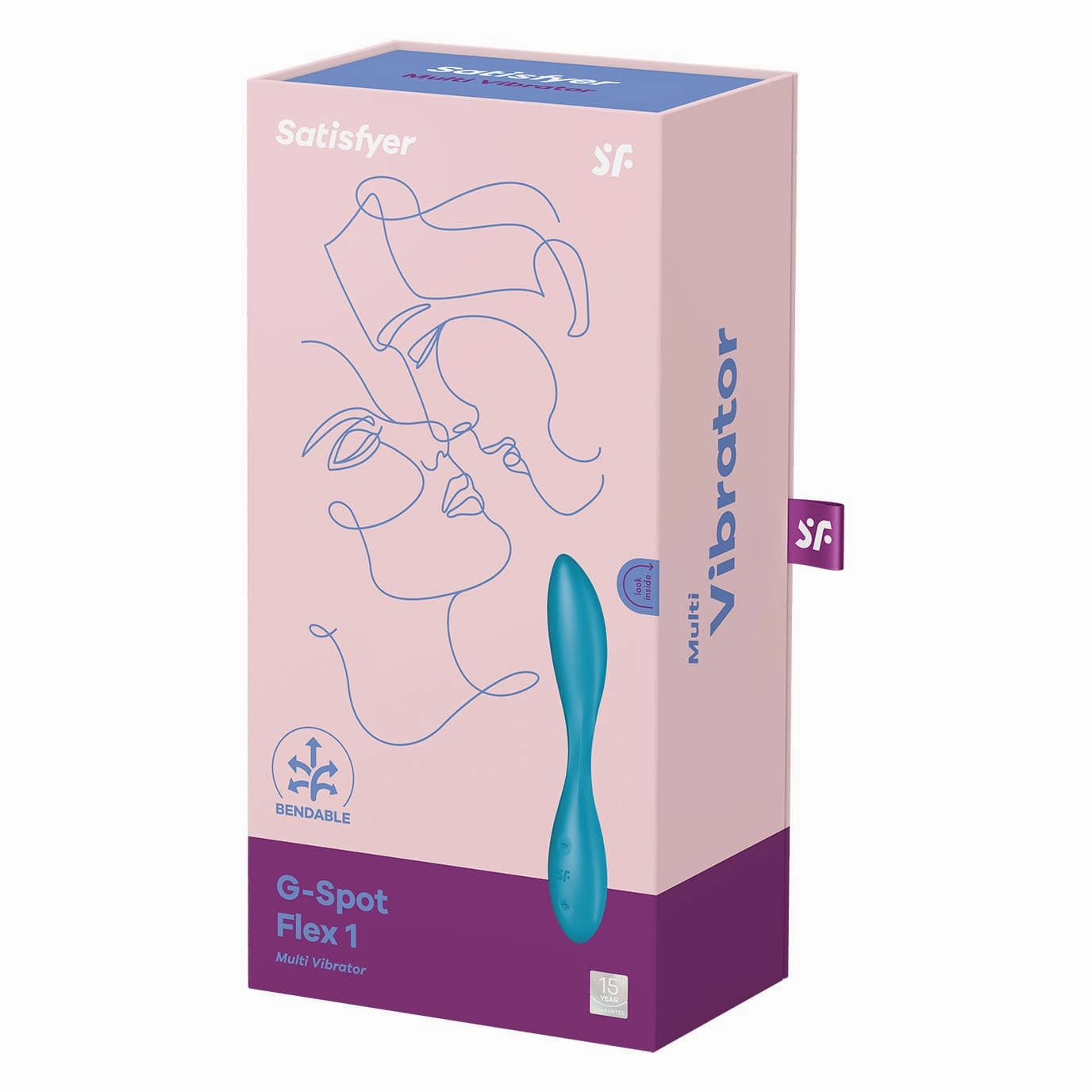 Satisfyer - Flex 1 G-Spot Vibrator (Blue)