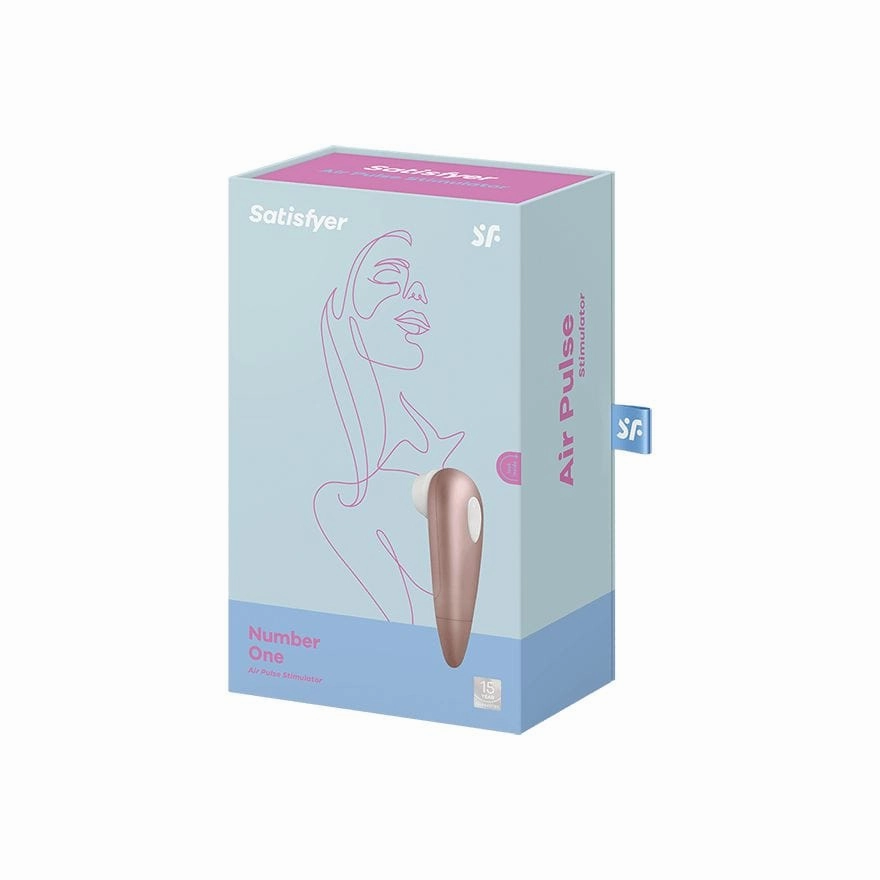 Satisfyer - Number 1 Clitoral Air Stimulator (Rose Gold)