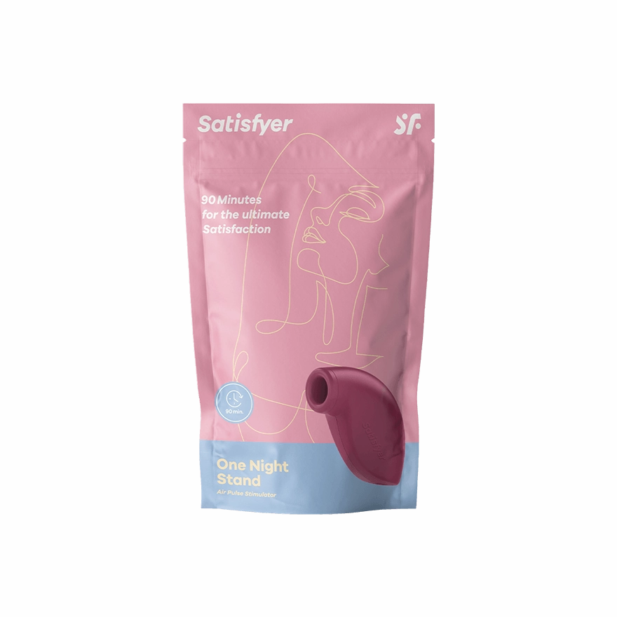 Satisfyer - One Night Stand Air Pulse Disposable Clitoral Air Stimulator (Pink)