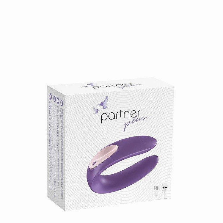Satisfyer - Partner Plus Couple Vibrator (Purple)