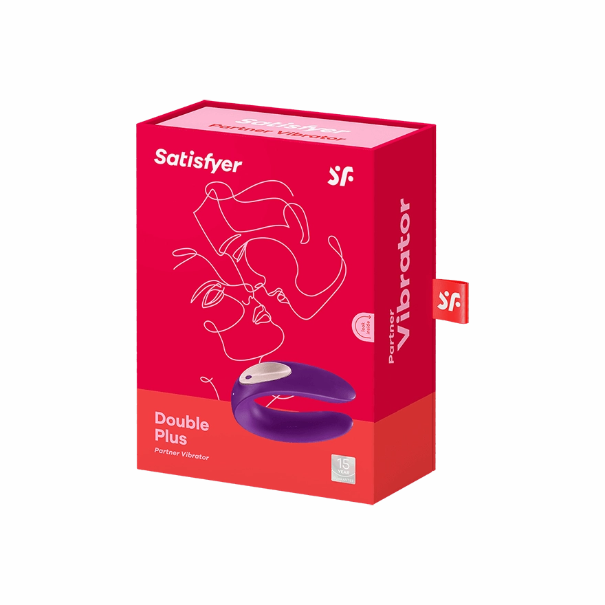 Satisfyer - Partner Plus Couple Vibrator (Purple)