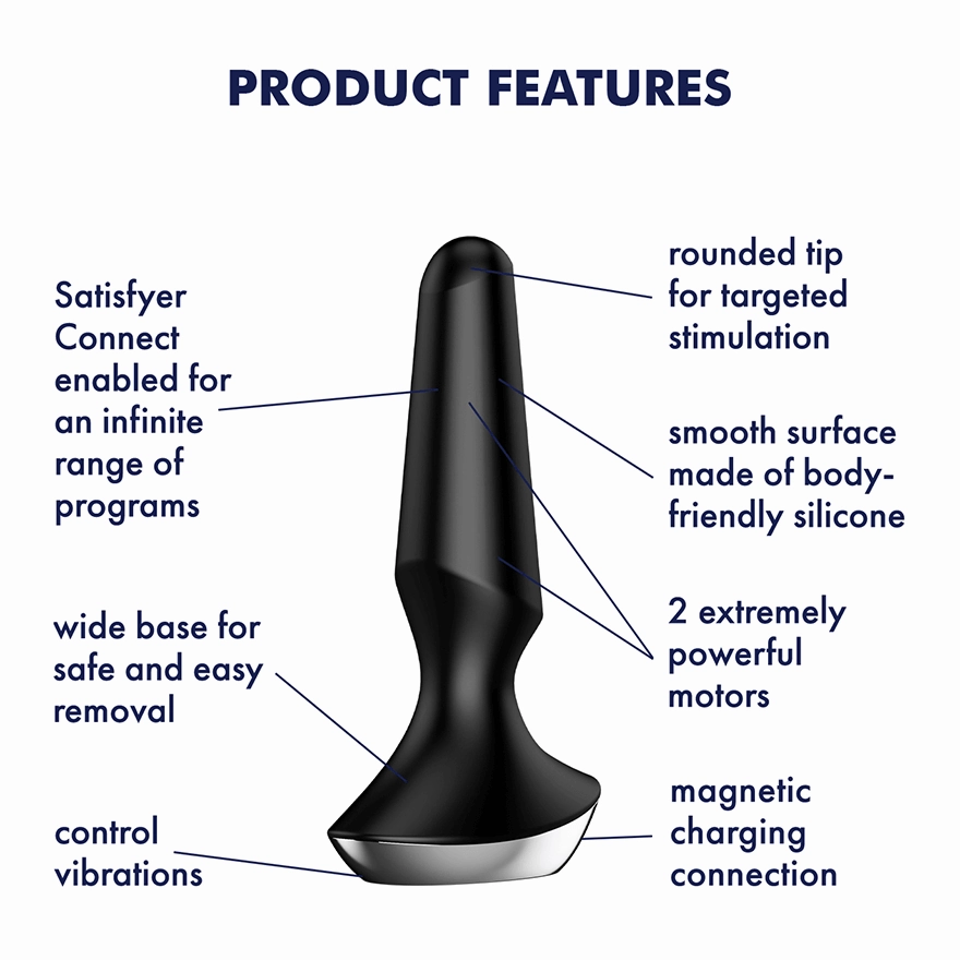 Satisfyer - Plugilicious 2 App-Controlled Anal Plug