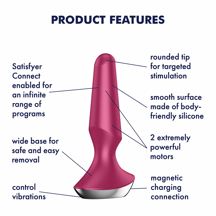 Satisfyer - Plugilicious 2 App-Controlled Anal Plug