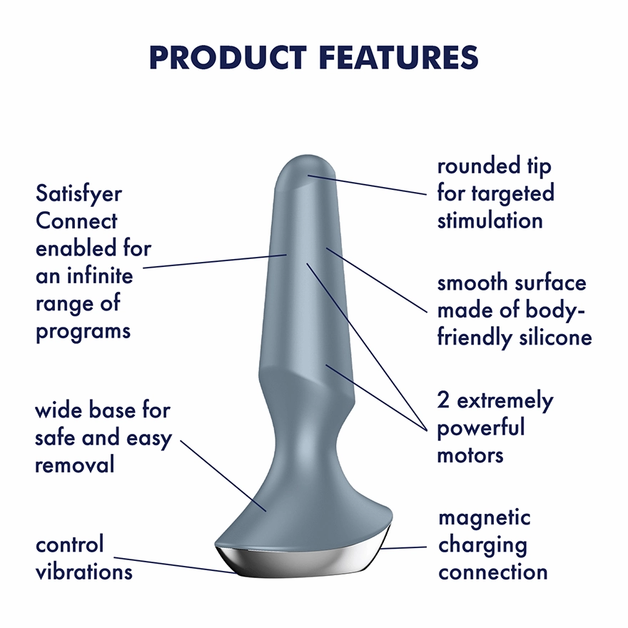 Satisfyer - Plugilicious 2 App-Controlled Anal Plug