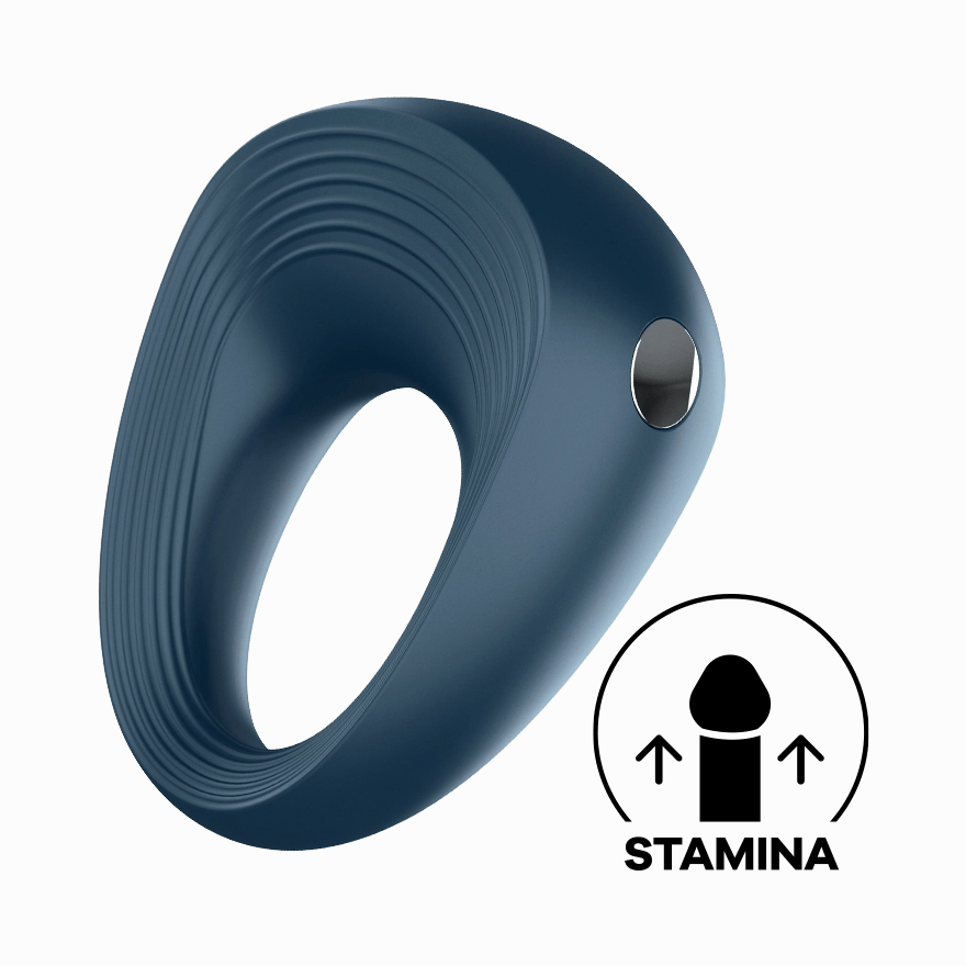 Satisfyer - Power Ring Rechargeable Cock Ring (Dark Blue)