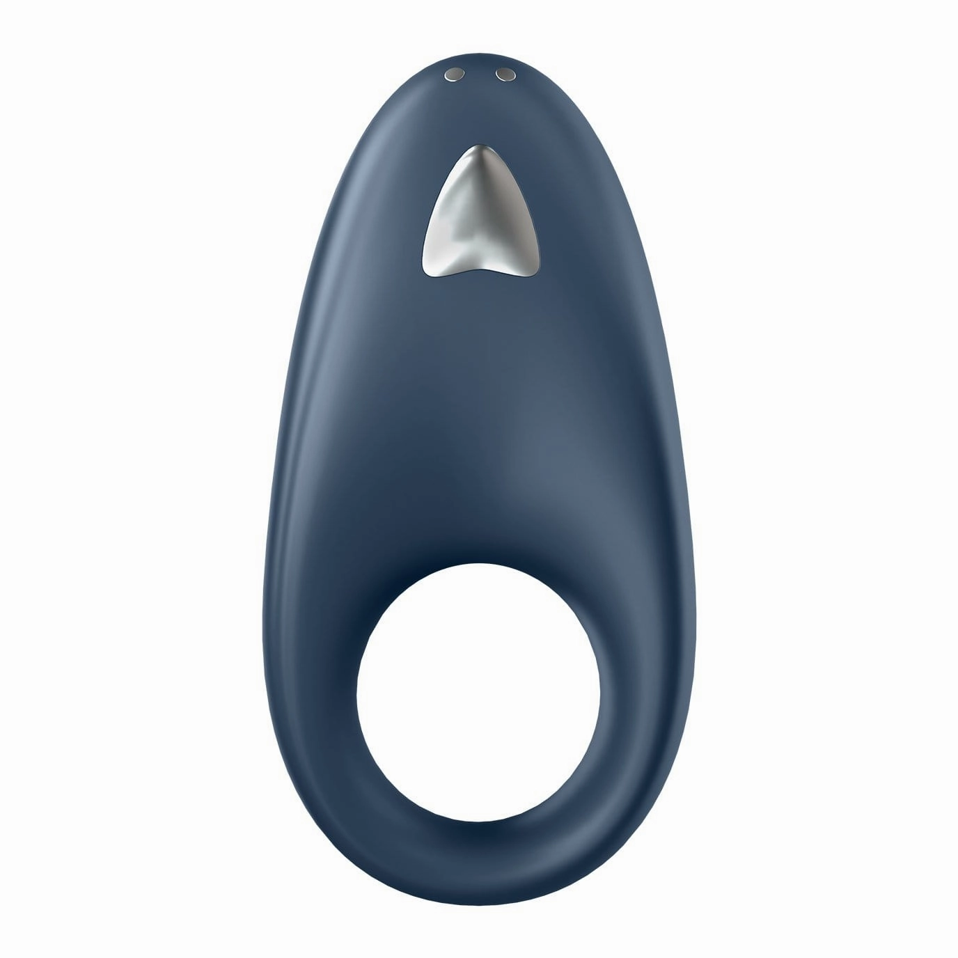 Satisfyer - Powerful One App-Controlled Silicone Cock Ring (Blue Black)