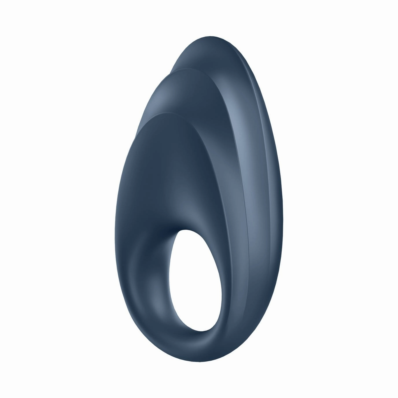 Satisfyer - Powerful One App-Controlled Silicone Cock Ring (Blue Black)