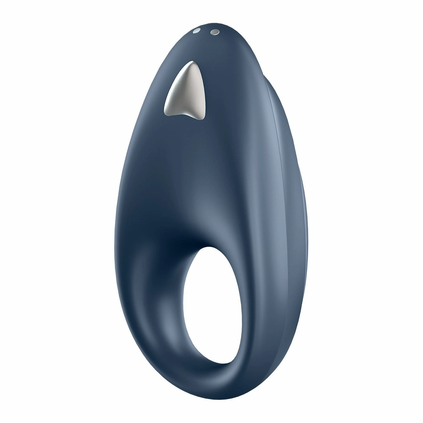 Satisfyer - Powerful One App-Controlled Silicone Cock Ring (Blue Black)
